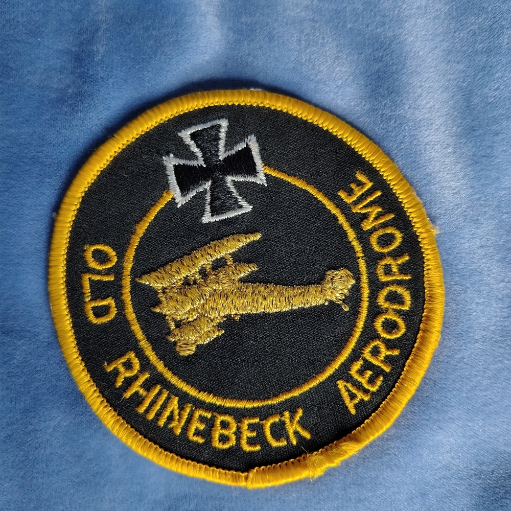 Vintage Old Rhinebeck Aerodrome Rhinebeck, NY Three Inch (3") Iron On Patch
